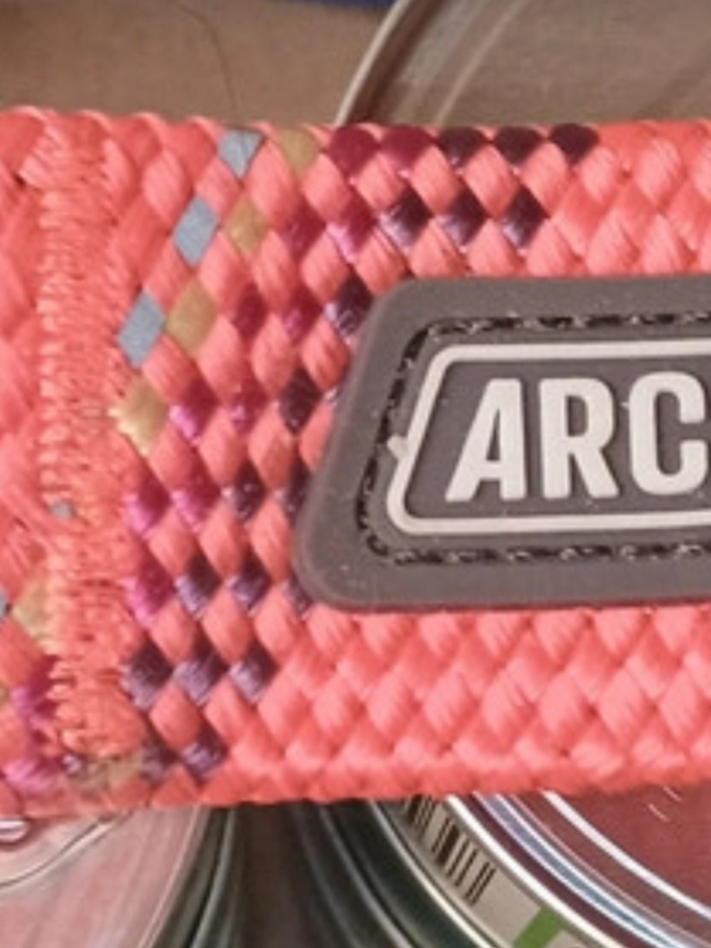 Arcadia Coral Braided Dog Collar — Durable Everyday Wear